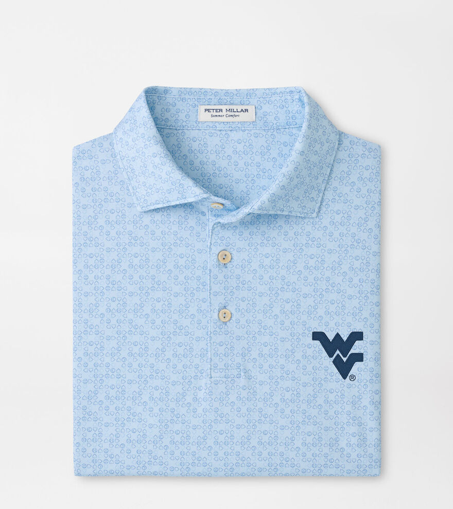 West Virginia Bases Loaded Performance Jersey Polo image number 1