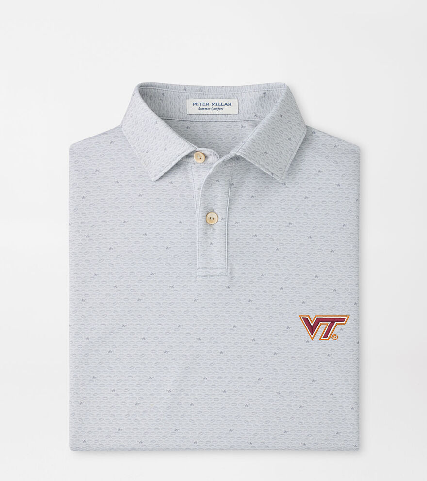 Virginia Tech On The Ball Youth Performance Jersey Polo image number 1