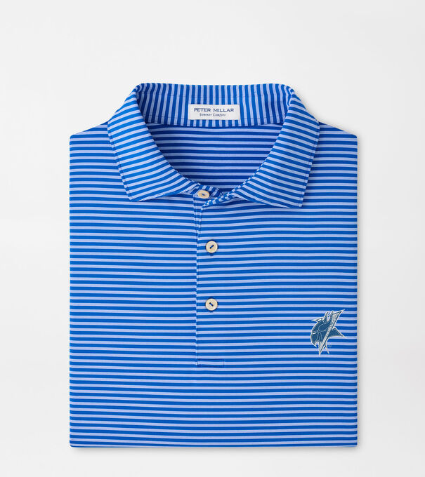 Elizabeth City Tiebreaker Performance Jersey Stripe Polo