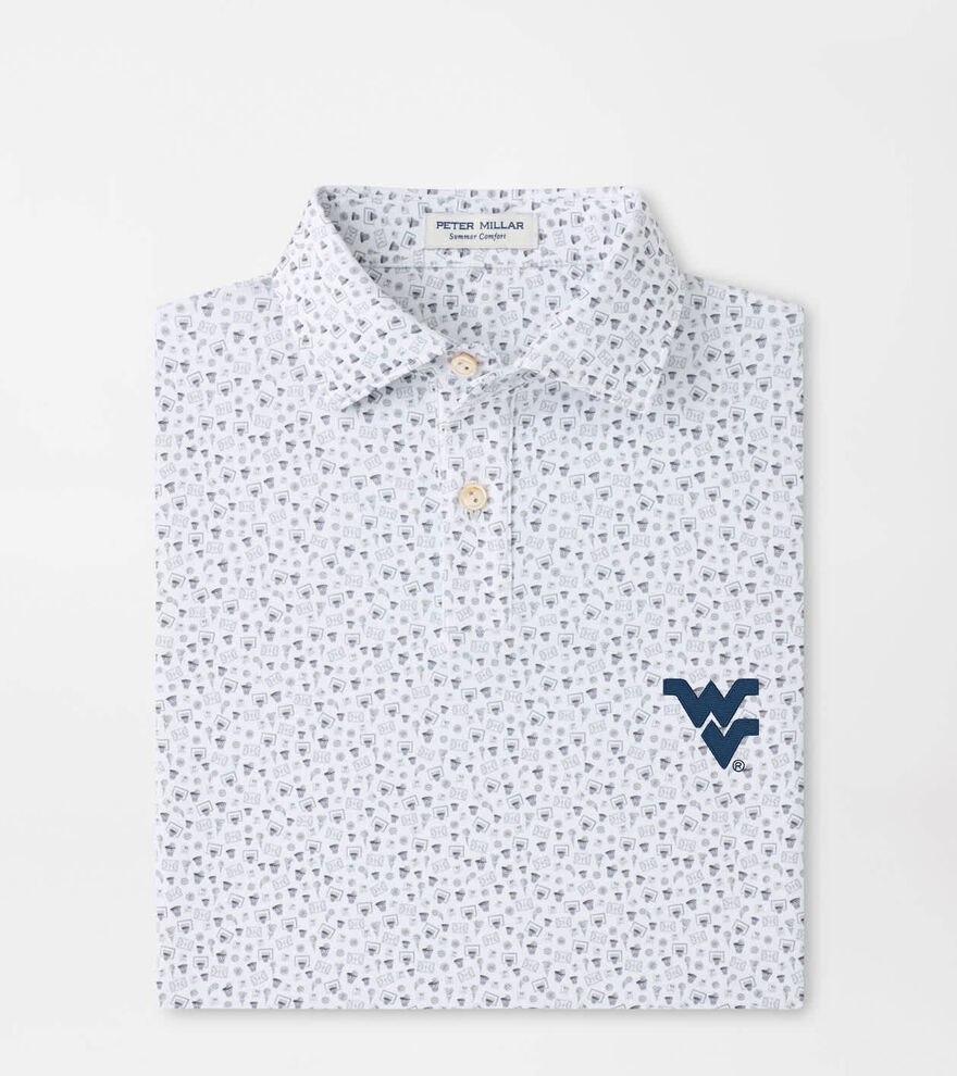 West Virginia Buzzer Beater Youth Performance Jersey Polo