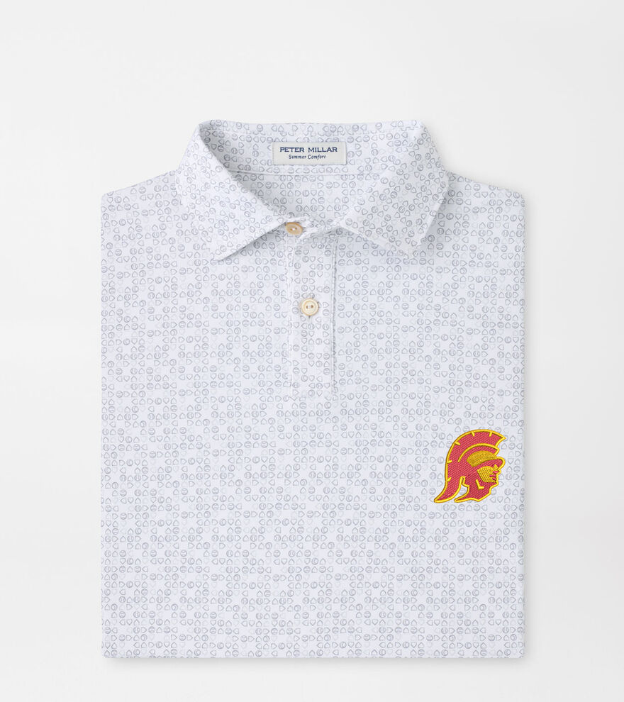USC Trojan Bases Loaded Youth Performance Jersey Polo image number 1