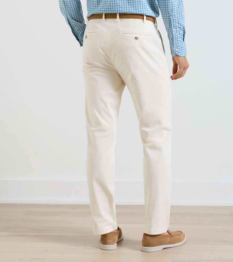 Signature Sateen Flat Front Trouser image number 3