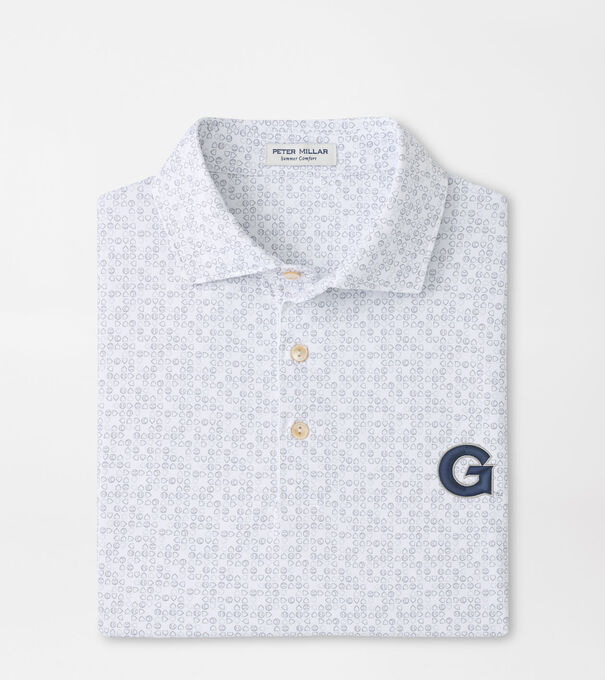 Georgetown Bases Loaded Performance Jersey Polo