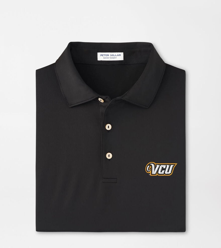 VCU Solid Performance Jersey Polo