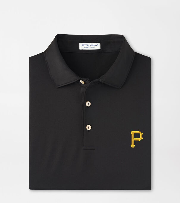 Pittsburgh Pirates Solid Performance Jersey Polo