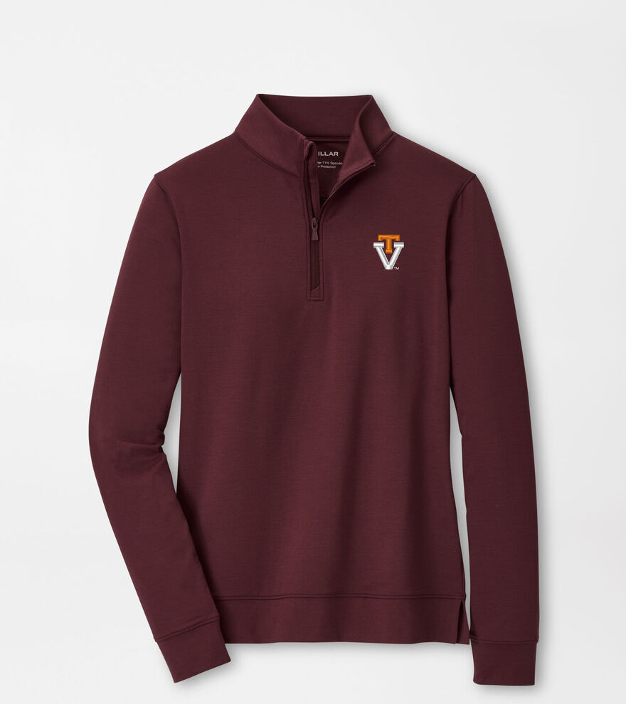 Virginia Tech Vault Women's Perth Performance Pullover image number 1