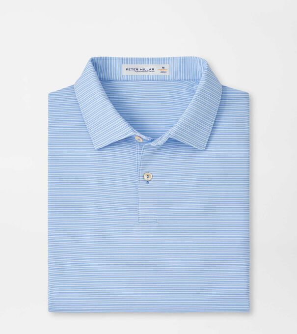 Featherweight Trading Stripe Performance Polo