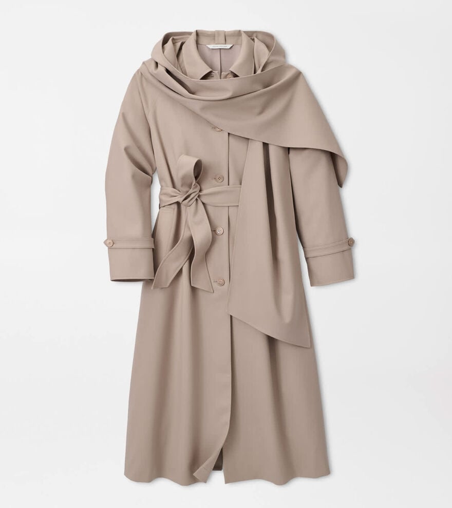 Brigitte Stretch Twill Trench Coat image number 1