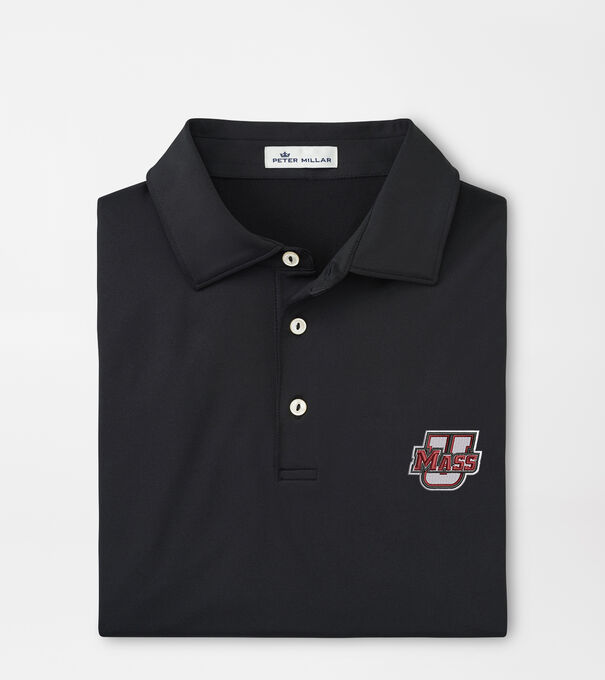 UMass Solid Performance Jersey Polo