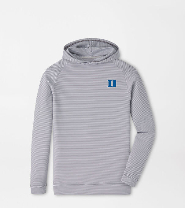 Duke University Pine Youth Sugar Stripe Performance Hoodie