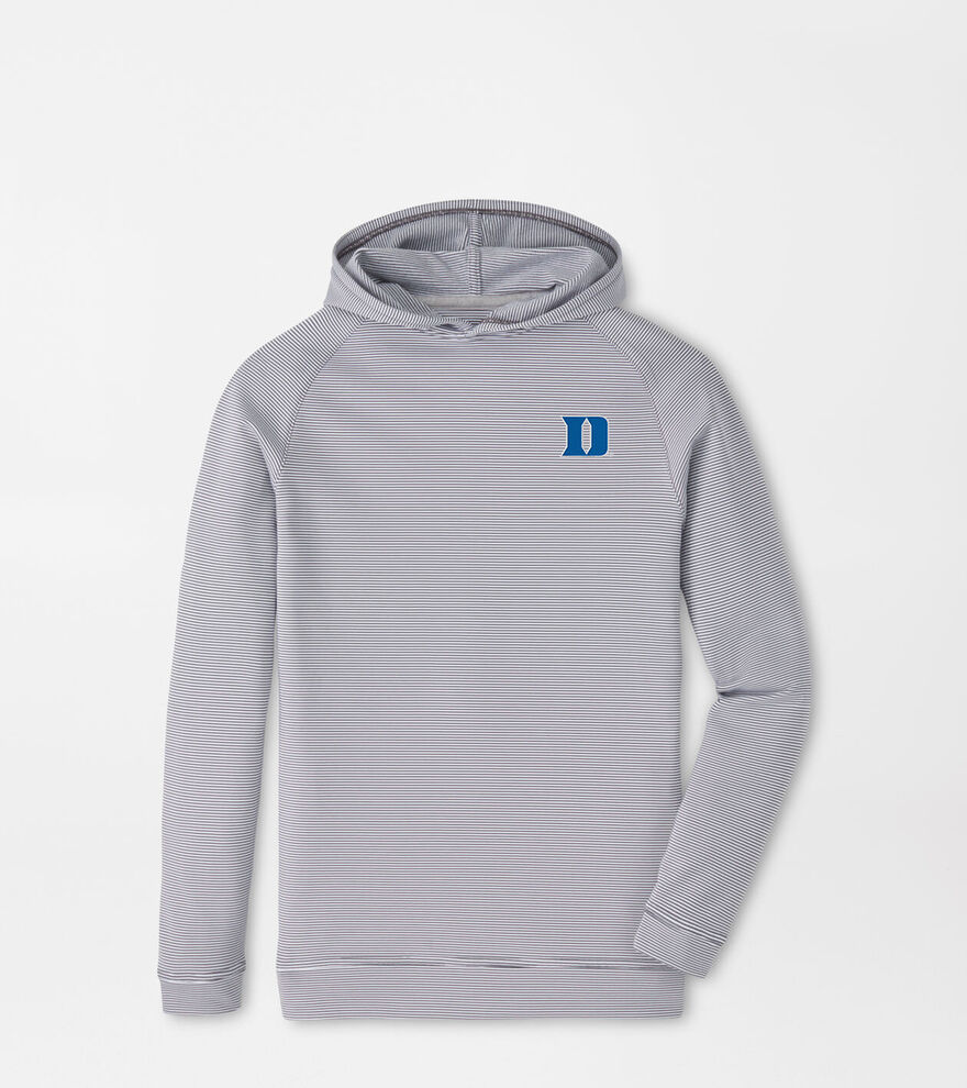 Duke University Pine Youth Sugar Stripe Performance Hoodie image number 1