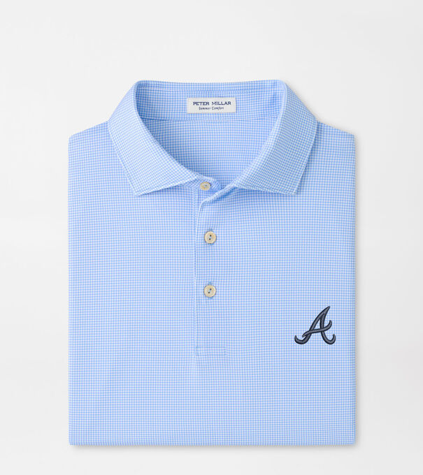 Atlanta Braves Border Performance Jersey Polo