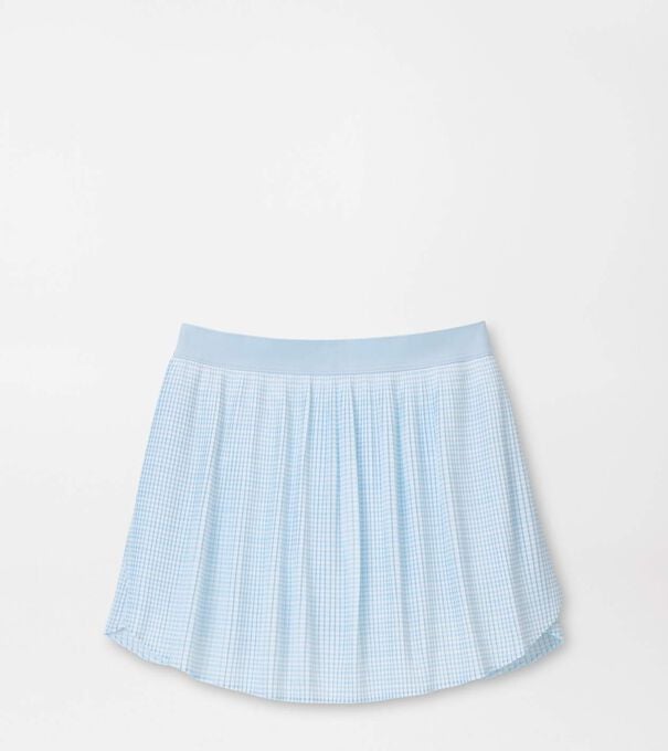Mickey Bunker Stripes Micro Pleat Skort