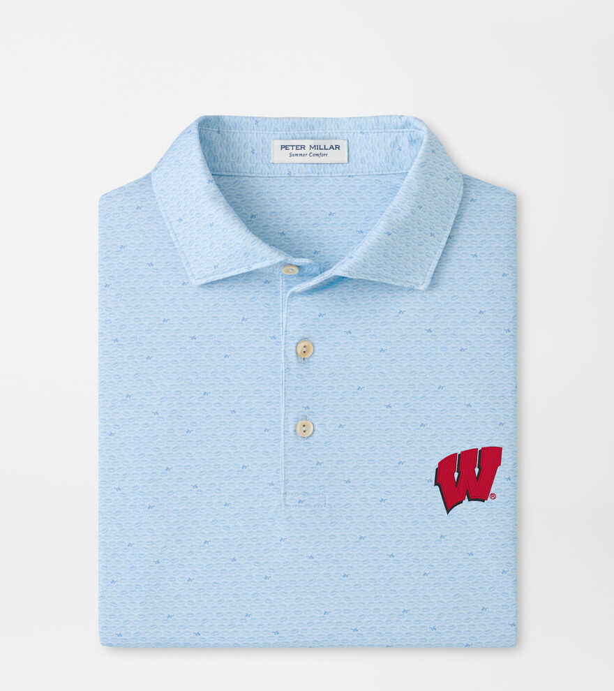 Wisconsin On The Ball Performance Jersey Polo image number 1