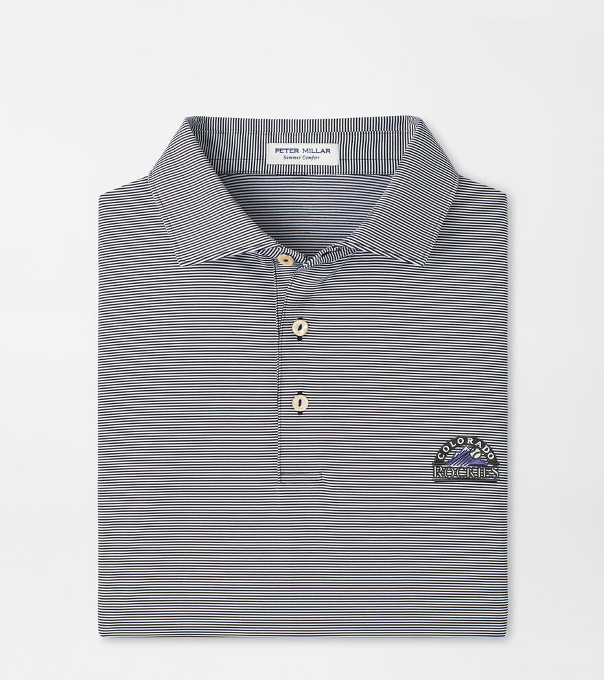 Cooperstown Colorado Rockies Jubilee Performance Jersey Polo image number 1