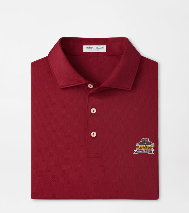 Shaw University Hugo Performance Jersey Polo