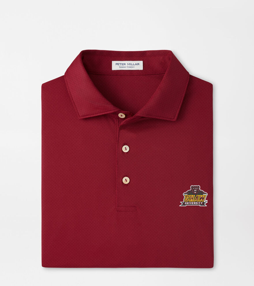 Shaw University Hugo Performance Jersey Polo image number 1