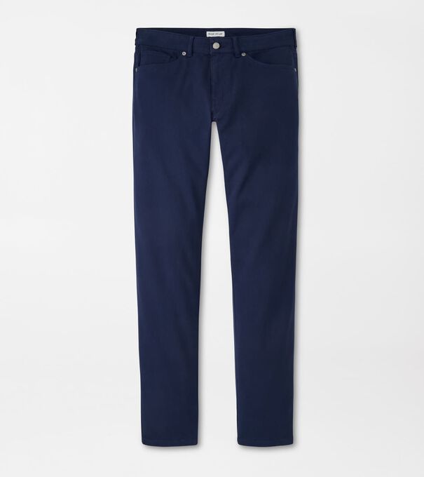Crown Cotton Canvas Five-Pocket Pant