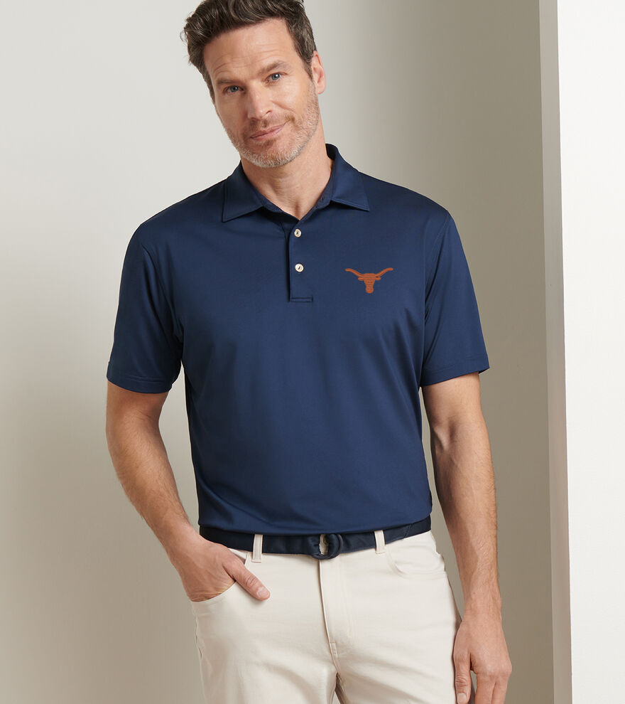 Texas Solid Performance Jersey Polo image number 2