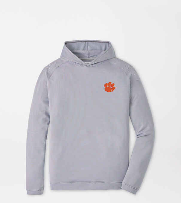 Clemson Pine Sugar Stripe Performance Hoodie