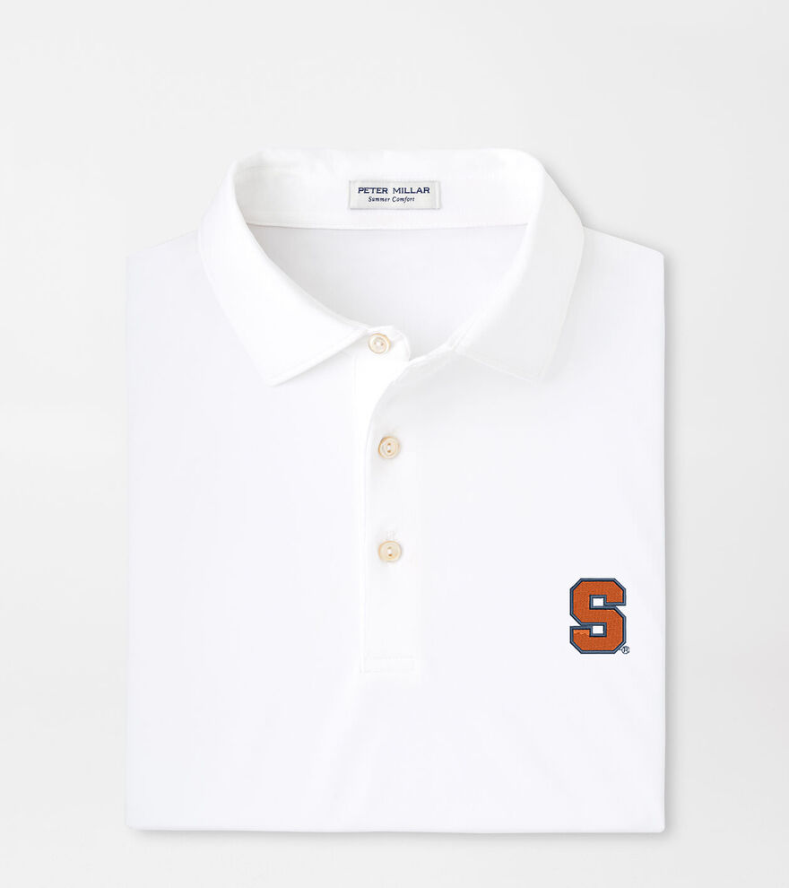 Syracuse Solid Performance Jersey Polo image number 1