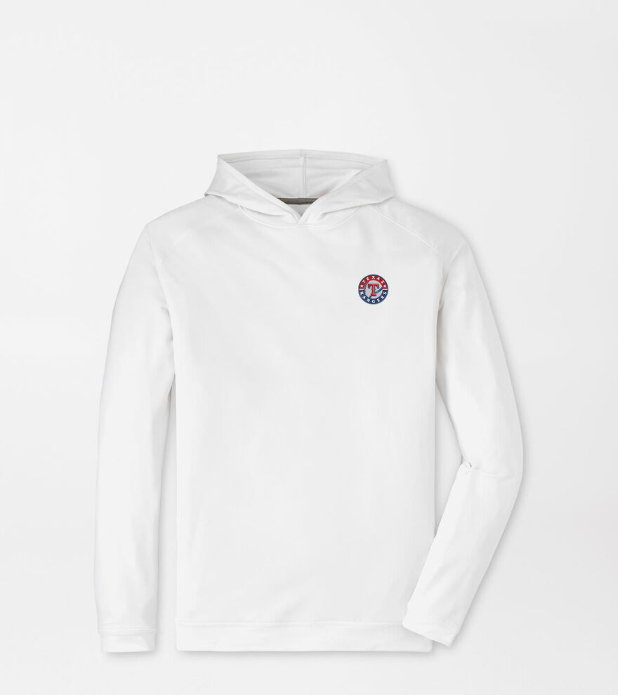 Cooperstown Texas Rangers Pine Performance Hoodie image number 1
