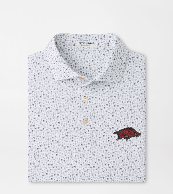 Arkansas Buzzer Beater Performance Jersey Polo