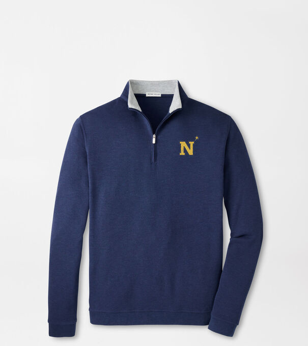 Naval Academy Crown Comfort Quarter-Zip Pullover