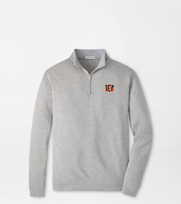 Cincinnati Bengals Crown Comfort Quarter-Zip Pullover