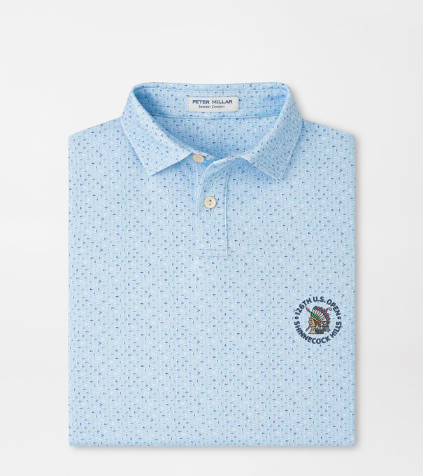 126th U.S. Open Pennants Youth Performance Jersey Polo