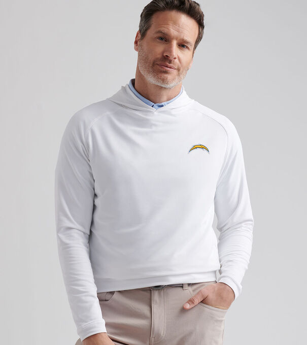 Los Angeles Chargers Pine Performance Hoodie - Alternate Image 1