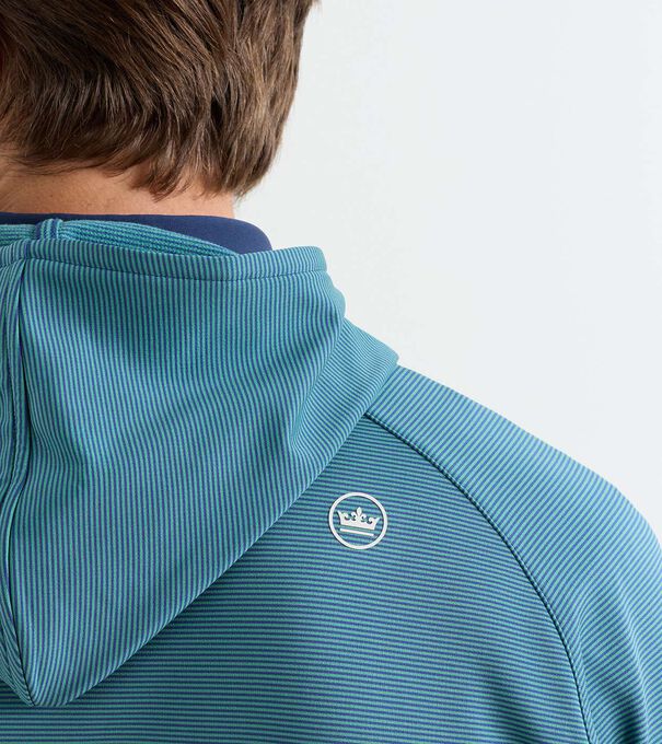 Pine Sugar Stripe Performance Hoodie