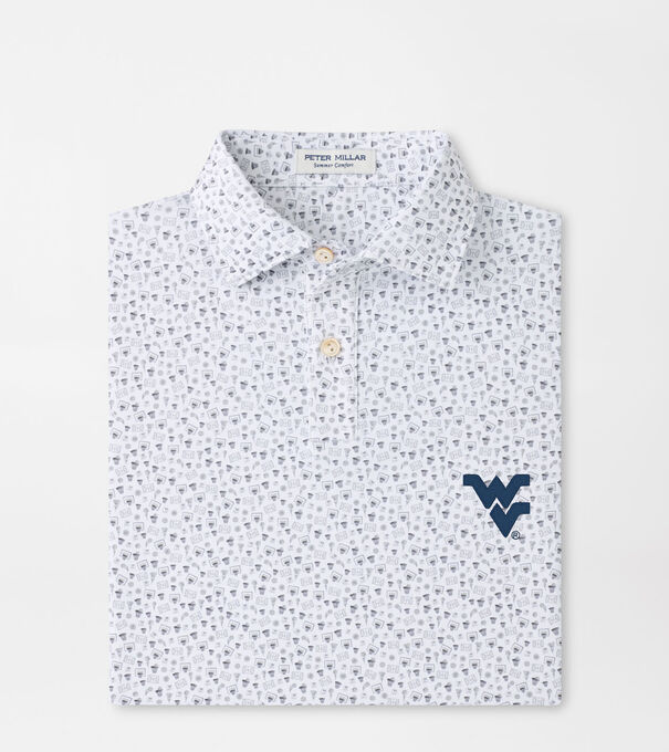 West Virginia Buzzer Beater Youth Performance Jersey Polo