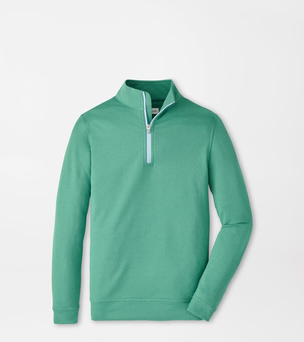 Perth Youth M&eacute;lange Performance Quarter-Zip