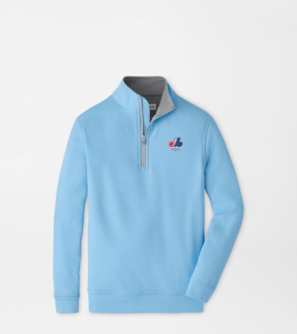 Cooperstown Montreal Expos Perth Youth Performance Quarter-Zip