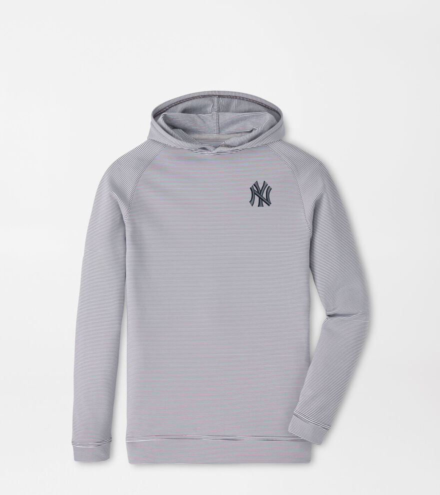 New York Yankees Pine Youth Sugar Stripe Performance Hoodie image number 1