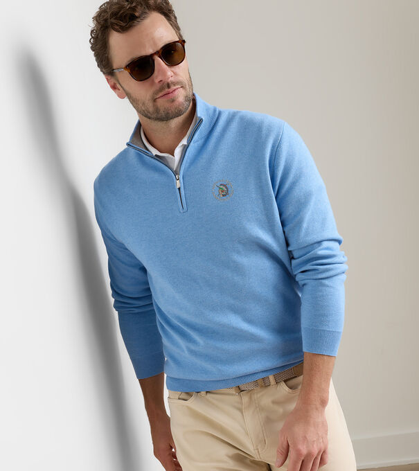 126th U.S. Open Coolspun Lite Cotton Quarter-Zip Sweater - Alternate Image 1