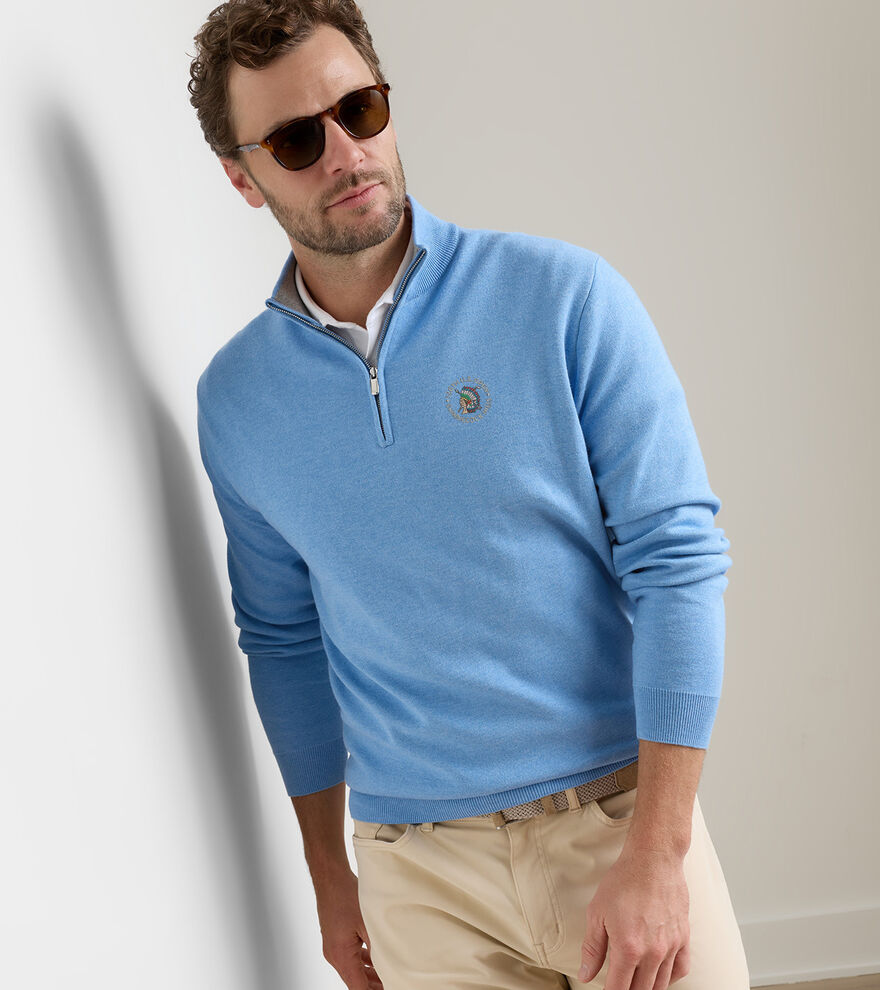 126th U.S. Open Coolspun Lite Cotton Quarter-Zip Sweater - Alternate Image 1