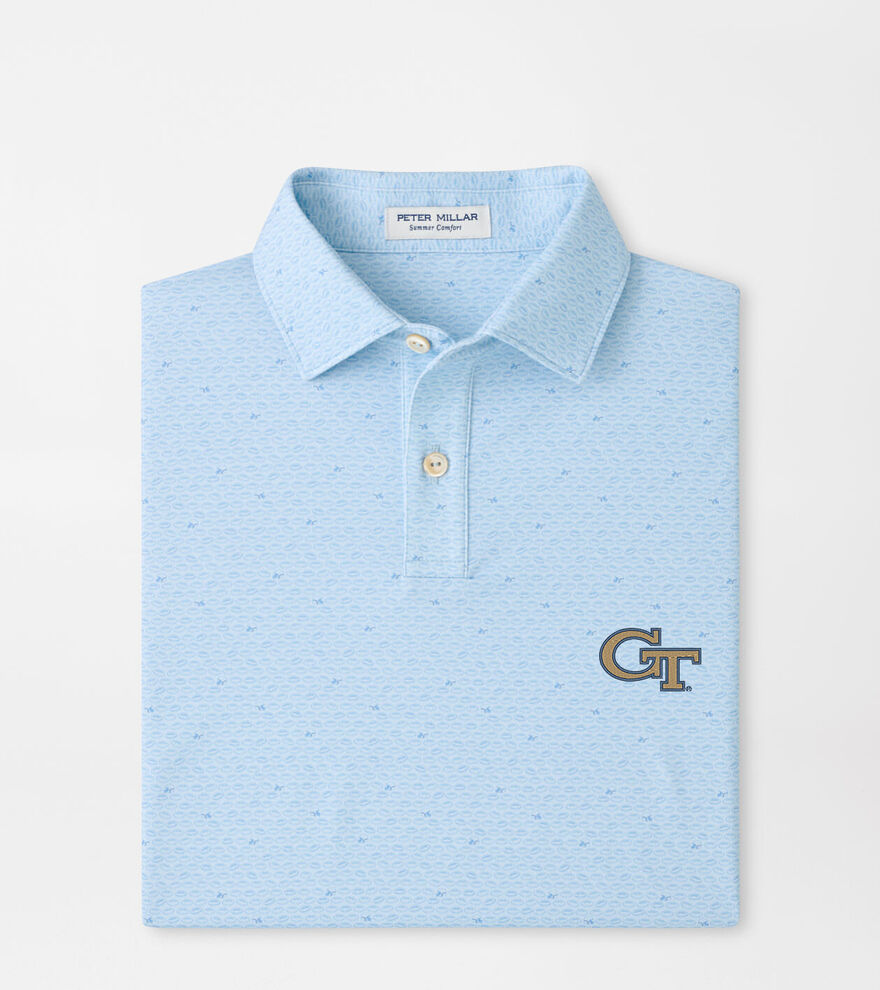Georgia Tech On The Ball Youth Performance Jersey Polo image number 1