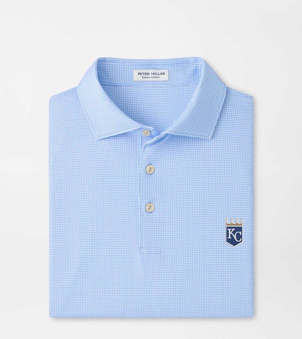 Cooperstown Kansas City Royals Border Performance Jersey Polo