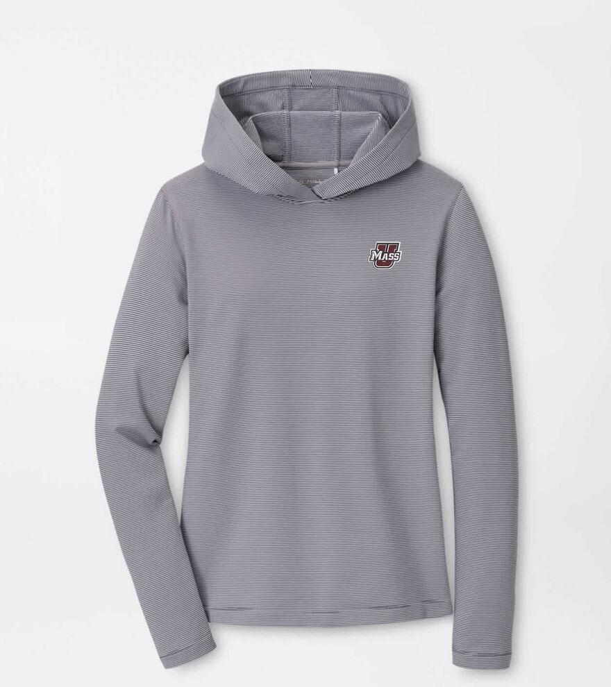 UMass Women's Pine Sugar Stripe Performance Hoodie