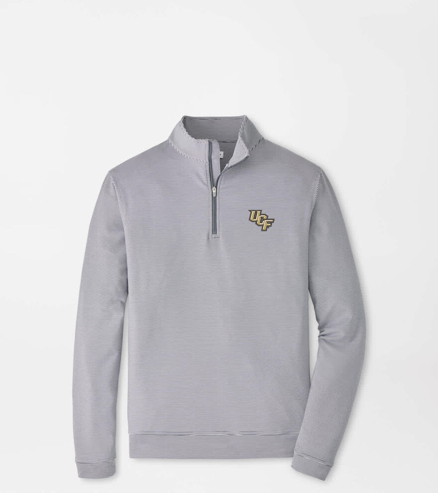 UCF Perth Sugar Stripe Performance Quarter-Zip image number 1
