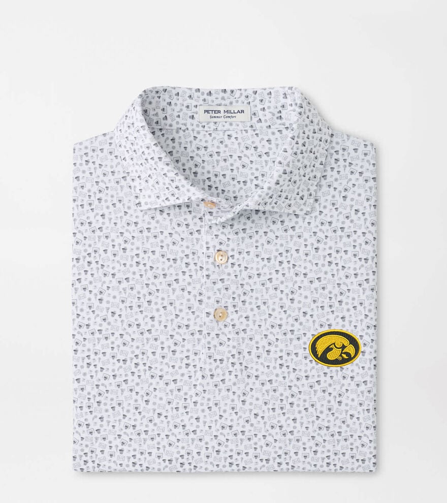 Iowa Buzzer Beater Performance Jersey Polo
