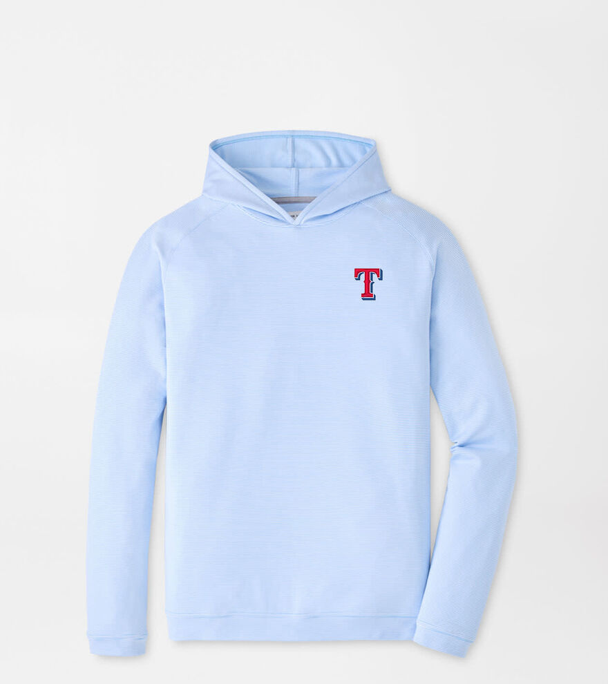 Texas Rangers Pine Sugar Stripe Performance Hoodie image number 1