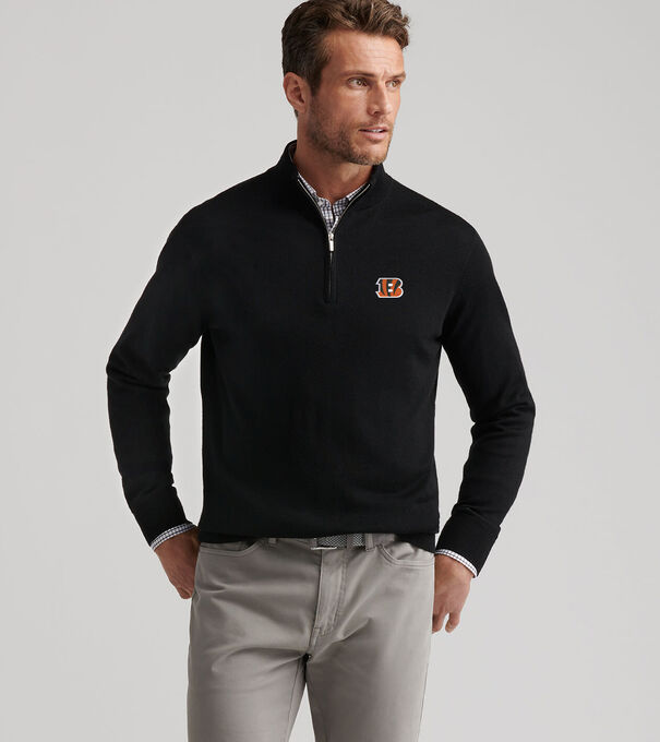 Cincinnati Bengals Autumn Crest Quarter-Zip - Alternate Image 1