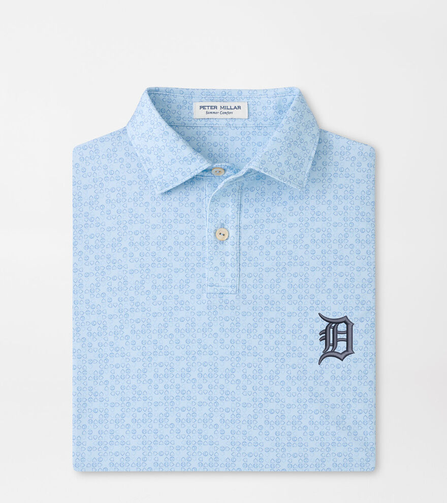 Detroit Tigers Bases Loaded Youth Performance Jersey Polo image number 1