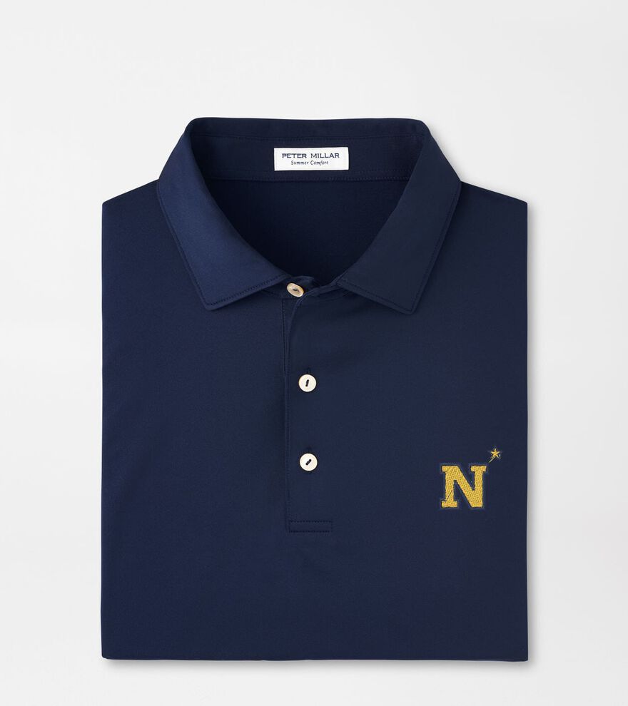 Naval Academy Solid Performance Jersey Polo
