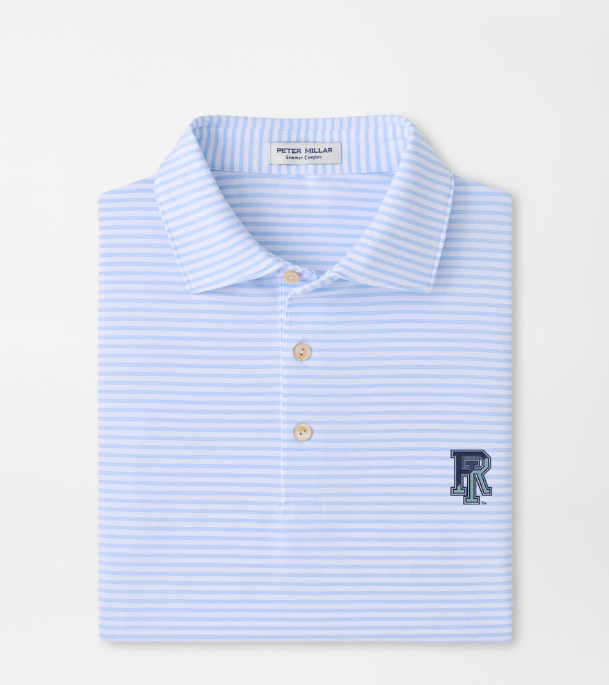 Rhode Island Tiebreaker Performance Jersey Stripe Polo image number 1