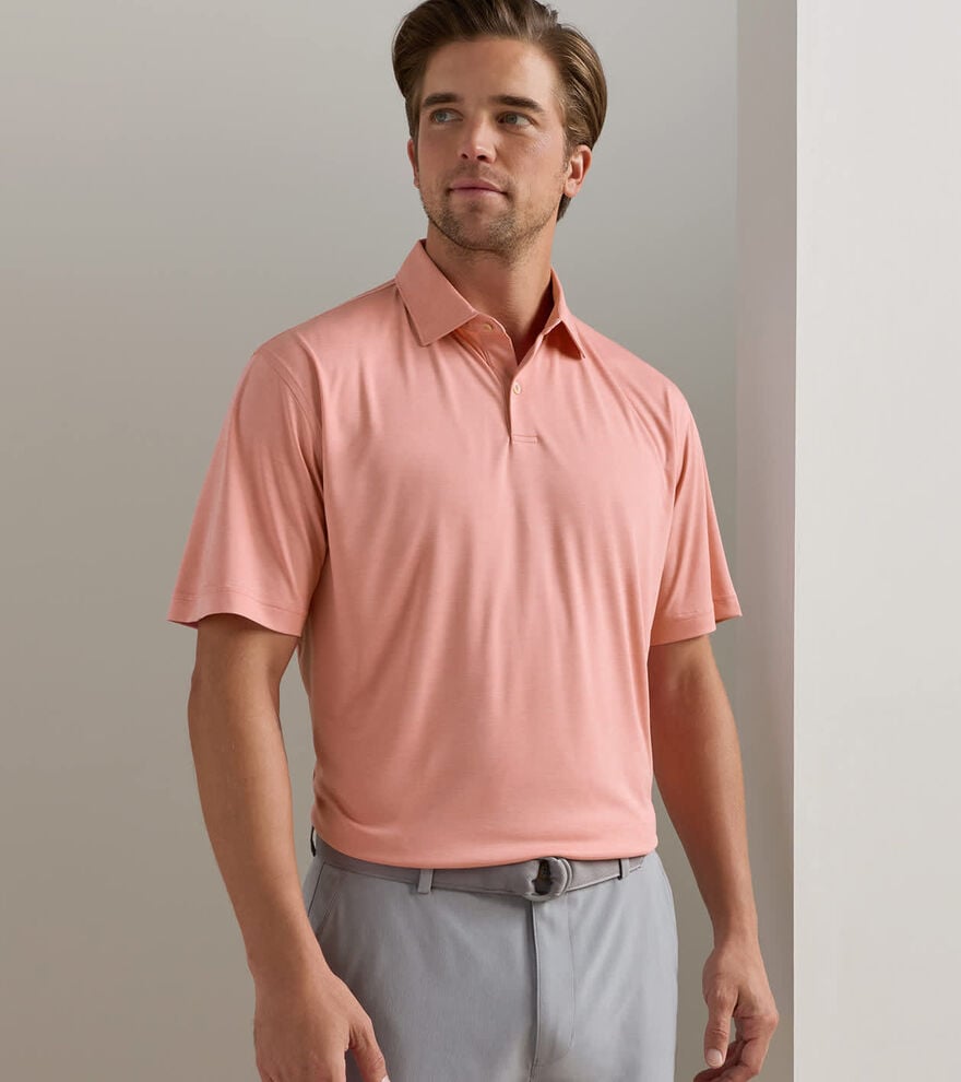 Featherweight M&eacute;lange Performance Polo image number 2