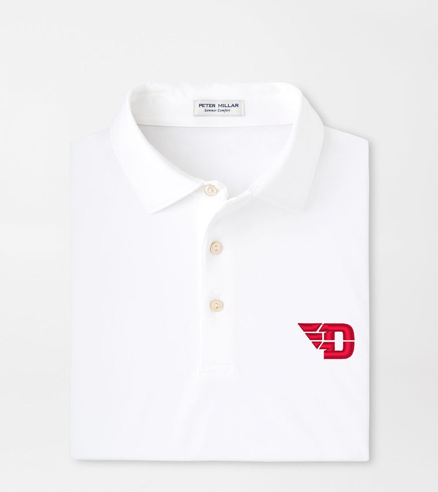 University of Dayton Solid Performance Jersey Polo image number 1